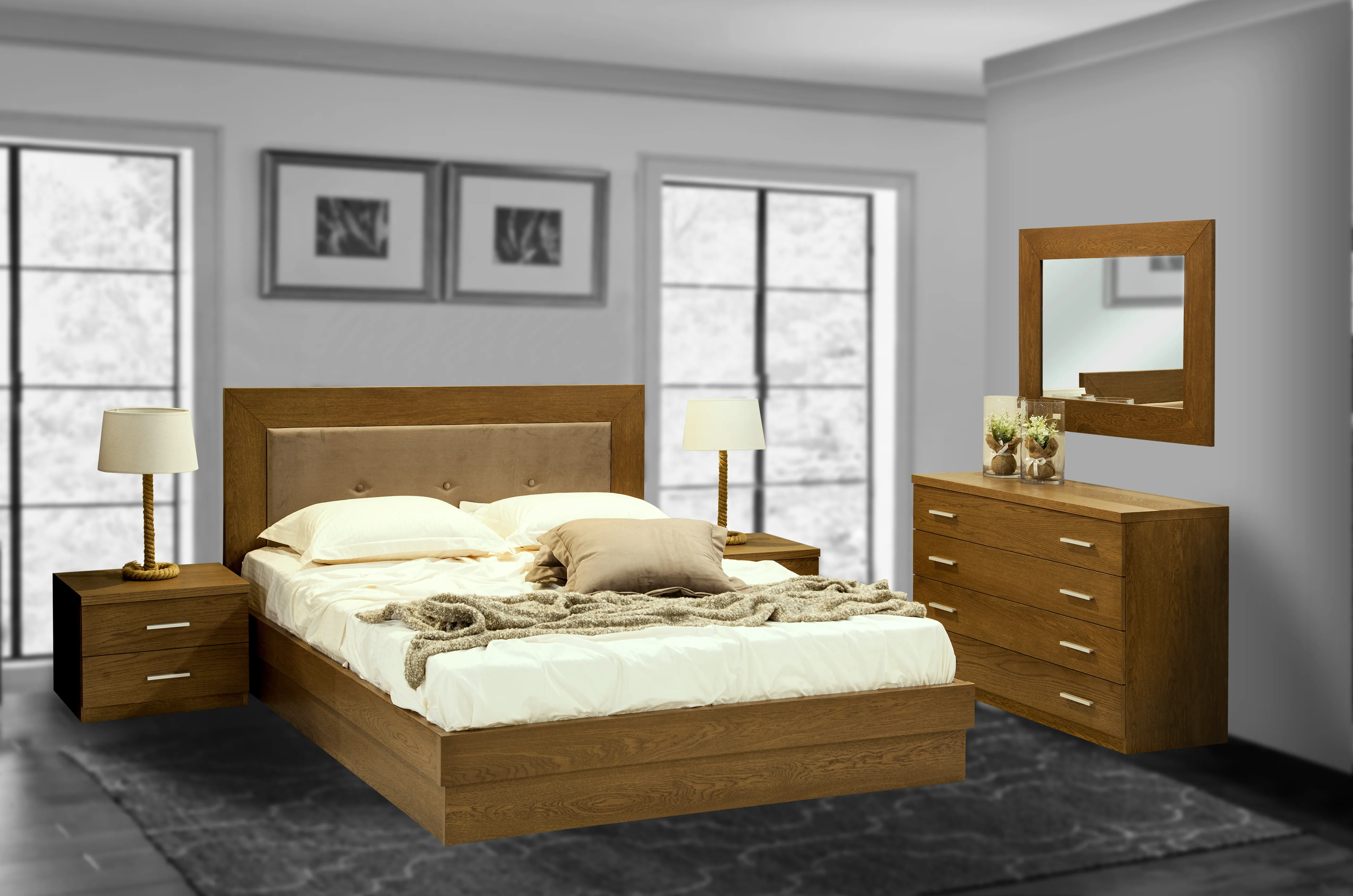 Σετ κρεβατοκάμμαρα Μελίνα